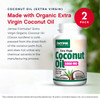 Jarrow Formulas Extra Virgin Organic Coconut Oil - 120 Softgels, Pack of 2 - 100% Cold-Pressed & Solvent Free - Up to 240 Total Servings