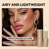 Bangfeng Color Changing Lipstick With Gold Crystal Flakes Ã¢‚¬Œ Clear Ph Lip Stick Changes To Natural Pink Tint Long Lasting 24H Moisturizing Glossy Lip Balm Mood Lipstick For Women Hydrating Lip Gloss