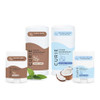 Curie Natural Deodorant For Women - Santal Sage & Coconut Nectar Sticks + Travel Size Deodorants - Aluminum Clean Sustainable Vegan Paraben