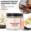Eco Roots Natural Deodorant For Women & Men Organic Deodorant Cream Non Aluminum Baking Soda Healthy Deoderant For Body & Private Parts All Vegan Pit Paste Zero Sweat Eucalyptus Scent