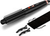 Farery 1 Inch Thermal Brush Curling Iron For Smooth Natural Curls Ã¢‚¬Œ Anti-Scald Hard Bristles Lightweight One-Button Start Dual Voltage Travel Hair Tool With 360Ã‚° Swivel Cord 410Ã‚°F Fast Heat