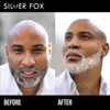Godefroy Barbers Choice Silver Line Facial Hair Brush On Temporary Color For Silver Fox Men- Instantly Brighten White Beards Mustache & Sideburns Less Yellow Easy Application Arctic White