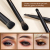 Jessup Makeup Brushes Set With Box T336-G Bundled With Face Kabuki Makeup Brushes Set T517
