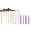 Jessup Premium Synthetic Makeup Brush Set T329 Bundled With Face Kabuki Makeup Brushes Set T517