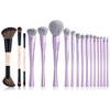Jessup Travel Makeup Brushes Set 3Pcs Double Sided T507 Bundled With Makeup Brushes Set Professional T512