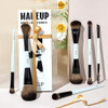 Jessup Makeup Brush Set 6Pcs Double Sided T501 Bundled With Makeup Brushes Set Professional T512