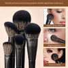 Makeup Brushes Set Jessup Make Up Brushes 14Pcs Black Kabuki Foundation Eyeshadow Contour Concealer Powder Eyeliner Crease Eyebrow Blending Brush T336