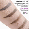 Jimyauqin Peel Off Tattoo Brow Tint Gel - 2Pcs Black Eyebrow Kit Waterproof Transfer-Proof & Sweatproof Quick Peel Formula For Natural Fuller Brows Motherã¢‚¬„¢S Day S For Women All Skin Types