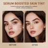 Jimyauqin Serum-Boosted Beauty Balm & Skin Tint Stick - Solid Tinted Moisturizing Serum For Natural Finish Makeup Full Coverage Silky Texture (#3 1Pc)