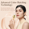 Jimyauqin 4-In-1 Color Changing Foundation With Spf 50 Sunscreen Serum - Light Spectrum Longwearing Waterproof & Deep Hydrating For All Skin Types