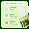 Jiyu Toning Polish Pads - Korean Skincare For Dark Spots Wrinkles & Dull Skin - Hydrating Facial Treatment With Snail Mucin Niacinamide Peptides & Centella - 100 Count