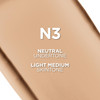 L'Oreal Paris True Match Super-Blendable Foundation Medium Coverage Liquid Foundation Makeup N3 Light Medium 1 Fl Oz