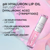 L'Oreal Paris Plump Ambition Ph Hyaluron Lip Oil Color Shifting Lip Tint With 24Hr Hydration Volumizing Shine And Lasting Color 020 Ph Rose