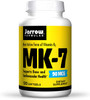 Jarrow Formulas Mk-7 90 Mcg - 120 Softgels - Superior Vitamin K Product For Building Strong Bones - Supports Heart & Cardiovascular Health - 120 Servings