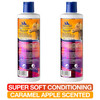 Mane 'N Tail Spirit Untamed Conditioner (2-Pack) Ã¢‚¬Œ Caramel Apple Scented Gentle Leave-In Formula For Soft Silky Hair (11.02 Oz Each)