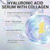 Mopayzer 4D Hyaluronic Acid Serum With Collagen Oil Suspension Serums For Barrier Repair Facial Firming & Moisturizing Anti Aging Serum For Balance Oil & Water 30 Pcs Single-Use Vial For Sensitive Skin