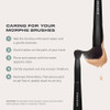 Morphe V105 Dense Edged Concealer Brush - Vegan Pro Series Makeup Brush For Liquid & Cream Makeup - Provides Concentrated Coverage In A Single Press (1 Count)