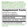 Nature'S Way Scullcap Herb 850 Mg 100 Capsules