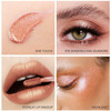 Novobey Shimmer Glitter Liquid Eyeshadow Novobey Long Lasting Waterproof Eye Shadow Highly Pigmented Sparkling Eyeshadow Eyeliner Eye Makeup For Women Girls