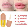 Novobey Natural Lip Enhancer Strong Reaction Lip Plumper Moisturizing Repair Lips Refine Lip Wrinkles Plant Extracts Lip Plumping Serum For Fuller & Hydrated Lips
