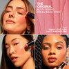 Nudestix Nudies Blush Stick Ã¢‚¬Œ 3-In-1 Cream Blush For Cheeks Eyes & Lips With Built-In Brush Soft Matte Finish For A Natural Flush Sunkissed Pink