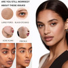 Reepic Cosmer Perfect Creme All-Over Complexion Perfector Concealer Cream Hydrating Full Coverage Concealer-80Mllong-Lasting Cc Cream Foundation - Waterproof Transfer-Resistant Skin Tint (Medium Skin)