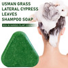 Xiaoks Shampoo Soap With Usman Grass & Leaf Of Oriental Arborvitae Infused With Ginseng Polygonum Multiflorum & Rosemary 120G Gentle & Nourishing Natural Herbal Hair Cleanser For All Hair Types (1 Pack)
