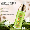 Xiaoks 10-In-1 Plant Keratin Hair Spray Ã¢‚¬Œ All-Day Hydration & Repair With Biotin Jojoba & Coconut Oil Ã¢‚¬Œ Frizz Control Shine & Heat Protection Leave-In Treatment (3.527Floz)
