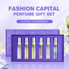 Zgxhga Perfume For Women Girls Set Of 6 - Fashion Capital Perfume Christmas S Sets For Women Perfect For Ing Long-Lasting Fragrance Perfumes For Accasions Christmas Perfumes (6 Count 0.17 Oz)