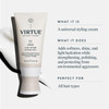 Virtue 6-in-1 Hair Styler Styling Cream with Heat Protection Safe for All Hair Types Color Safe 4 Fl Oz