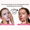 Masque BAR Deep Hydrating Overnight Face Mask for glass glow skin Glow Mask Real Collagen Face Mask with Hyaluronic Acid Viral Korean Skincare Trend Korean face mask Collagen jelly gel mask 6 ea