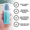 men-ü DAILY REFRESH MENS SHAMPOO up to 120 shampoos Ultra-concentrated Vegan shampoo for men long lasting gently cleanses and refreshes Eco Friendly Shampoo 3.3oz