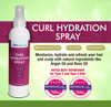 OBIA Naturals Curl Hydration Spray - Refreshing Moisturizing Nourishing Hydrator for Dry Hair and Curls 8 ounce