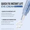 Quick Fix Hyaluronic Acid Instant Eye Tightener – Hydrating & Firming Under Eye Cream For Wrinkles & Puffiness – Dermatologist Tested Anti-Aging Korean Skin Care – Vegan Clean Beauty – .67 Fl Oz
