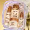 Tree Hut Mini Vanilla Everything Shower Gift Set Exfoliating Sugar Scrub Foaming Gel Wash & Whipped Body Butter, Hydrating & Moisturizing Self-Care Gift Set for Smooth Skin