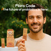 Flora CodeProbiotics for Women Honey Vanilla Probiotic Powder Activated Formula with DE111 30 Day Supply
