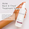 Glytone Chest & Back Acne Treatment Spray – 2% BHA Salicylic Acid with Gluconolactone – Body Acne Treatment for Bacne & Blackheads – Quick-Dry & Fragrance-Free Spray for Normal to Oily Skin – 8 fl oz