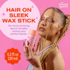 The Frontal Queen Hair on Sleek Wax Stick
