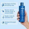 AQUAGE SeaExtend Thickening Shampoo Thermal-V Technology Seals Heat Out Prevents Haircolor Fade and Thermal Styling Damage 8 oz