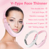 Electric V-face Face Lift Device EMS Microcurrent Vibration Massager Skin Tightening Double Chin Remover Facical Slimming Beauty