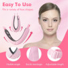 Electric V-face Face Lift Device EMS Microcurrent Vibration Massager Skin Tightening Double Chin Remover Facical Slimming Beauty