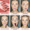 ICONIC LONDON Fuller Pout Sculpting Lip Liner | Blendable Dual Ended Lip Liner with Creamy Colour and Lip Sponge for Buffing Cruelty-Free Vegan Makeup