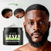 SEVICH 360° Wave Control Pomade for Men - Strong Hold Hair Styling Gel with Biotin, Water-Based Formula - Natural Wave Grease for Coarse, Medium & Straight Hair (100g/3.5oz)