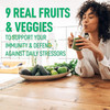 LEANFIT Organic Super Greens - 23 Superfoods Including Leafy Greens, Seaweed, Fruits and Vegetables - 30 Servings - Tropical Mango Natural Flavour