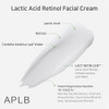 APLB Lactic Acid Retinol Facial Cream  LACT RETIN CEN 27.3% 1.86 FL.OZ/Korean Skincare Wrinkle care Dark spots Moisturize Exfoliant Revitalize for gentle and improve skin texture