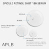 APLB Spicule Retinol Shot 180 Serum  SPICULE RETI SHOT 180 1.35 FL.OZ/Korean Skincare Gentle Exfoliation Wrinkle Care Long lasting hydration Revitalize for gentle and improve skin texture
