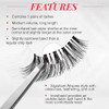 Ardell False Eyelashes Wispy Lashes Easy Application Natural Look Reusable Lashes - Black 2 Pack
