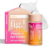 Fig.1 Vitamin C Eye Cream for Dark Circles Puffiness & Wrinkles  Under Eye Cream for Women & Men  Glowing Eye Treatment  Refillable Anti Aging Moisturizer for Fine Lines