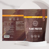 Primal Harvest Vegan Protein Powder for Nutritional Weight Support 20g Plant-Based Protein Per Serving from Fava Beans Chickpeas & Rice Chocolate Flavor 405g Gluten-Free Soy-Free No Added Sugar