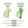 Meebak Cica Redness Solution Lite – Green Color Correcting CC Cream for Redness Relief w/Niacinamide & Centella Asiatica, Korean Tone Up Cream, Tinted Moisturizer for Sensitive, Fair to Medium Skin - 50ml